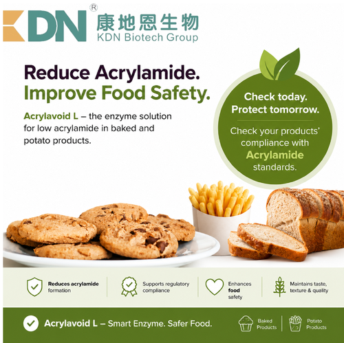 The Hidden Risk in Baked & Potato Foods—How Acrylavoid L Helps Reduce Acrylamide