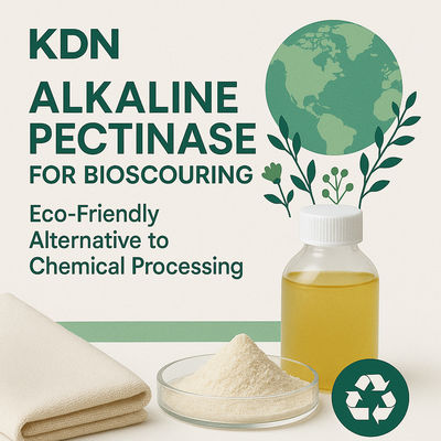 Bom preço. As fábricas têxteis ecoconscientes escolhem a nossa solução enzimática de remoção de pectina on-line