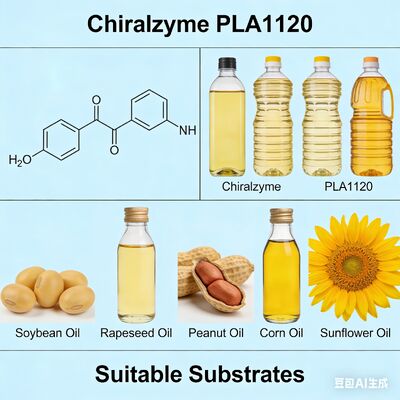 Bom preço. Chiralzyme PLA1120. Enzima de qualidade alimentar para refinamento de petróleo econômico. on-line